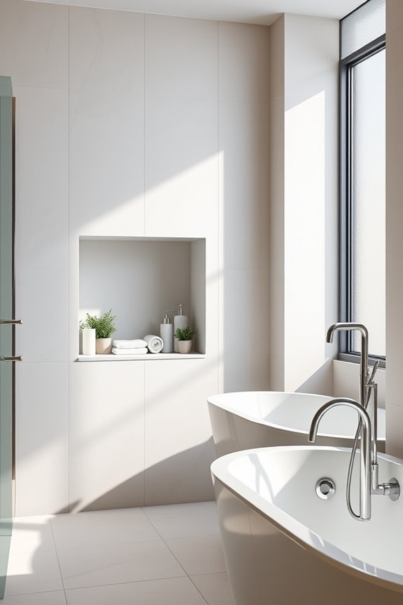 stylish functional niche storage
