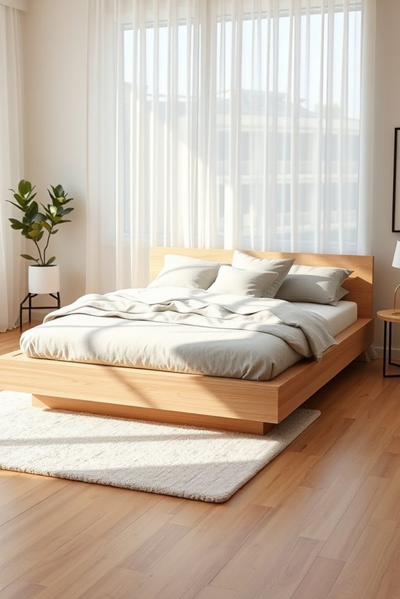 stylish functional platform beds