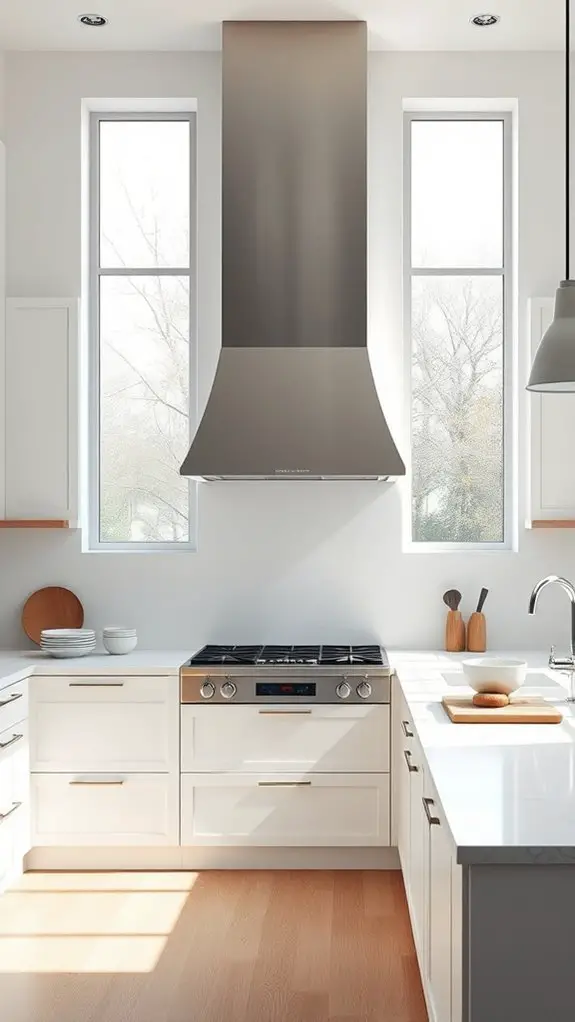 stylish functional range hoods