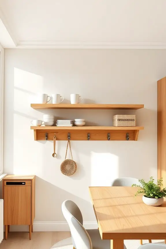 stylish functional shelving solution