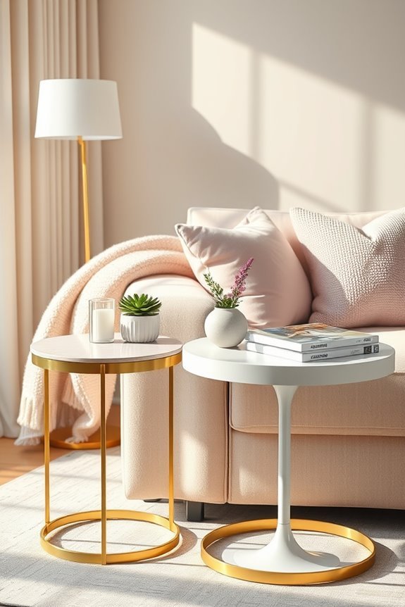 stylish functional side tables
