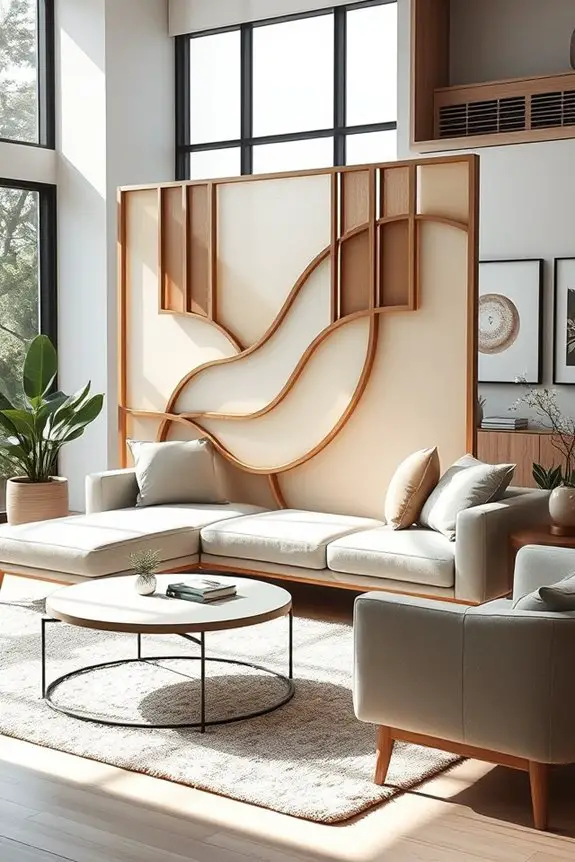 stylish functional space dividers
