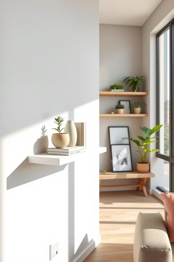 stylish functional wall storage