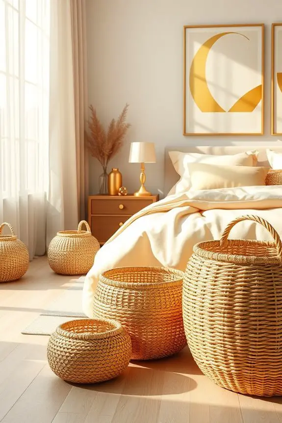 stylish gold storage solutions