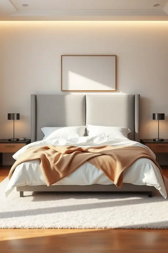 stylish headboards with lighting