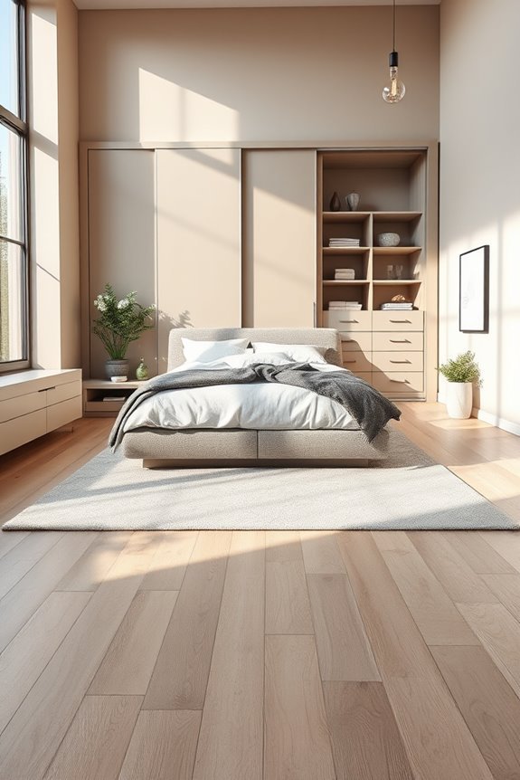 stylish hidden storage options