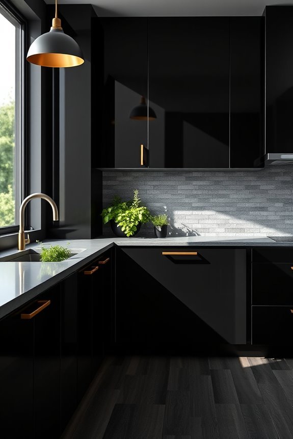 stylish indoor herb garden