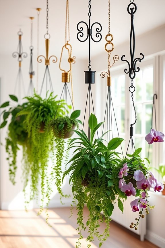stylish indoor plant displays
