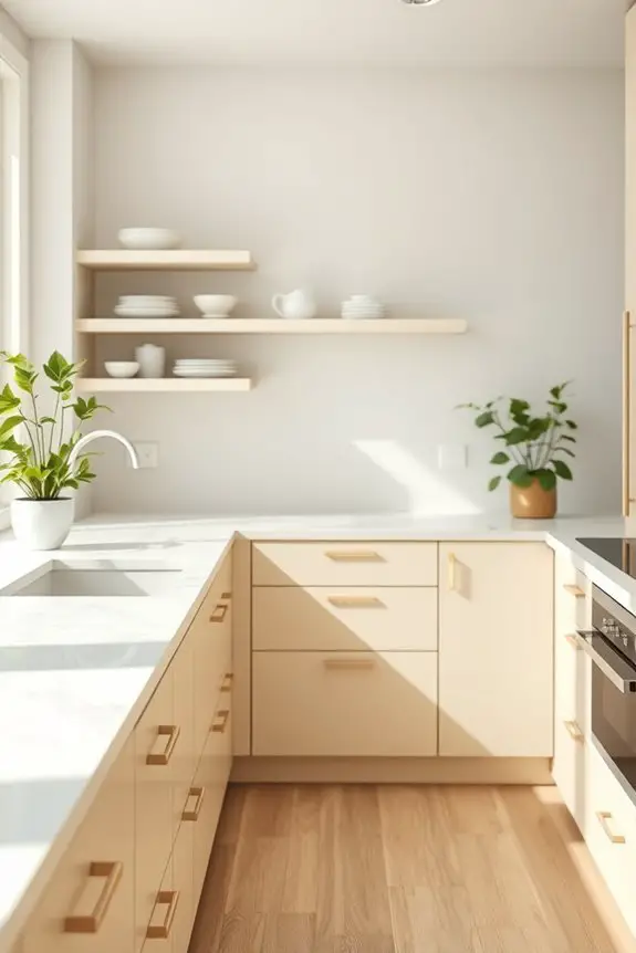 stylish kitchen design duo