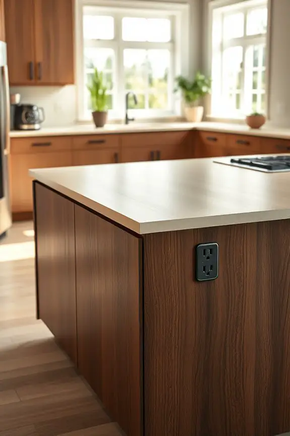 stylish kitchen island outlets