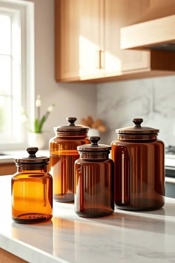 stylish kitchen organization solution