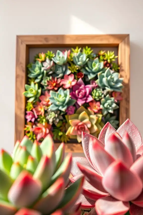 stylish low maintenance greenery display