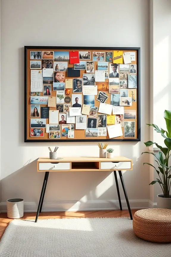 stylish magnetic photo display