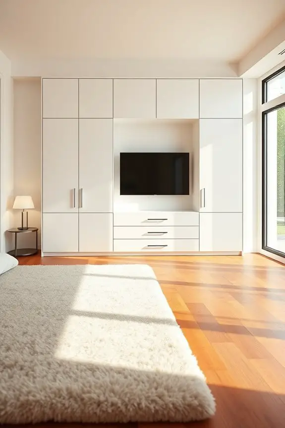 stylish minimalist bedroom design