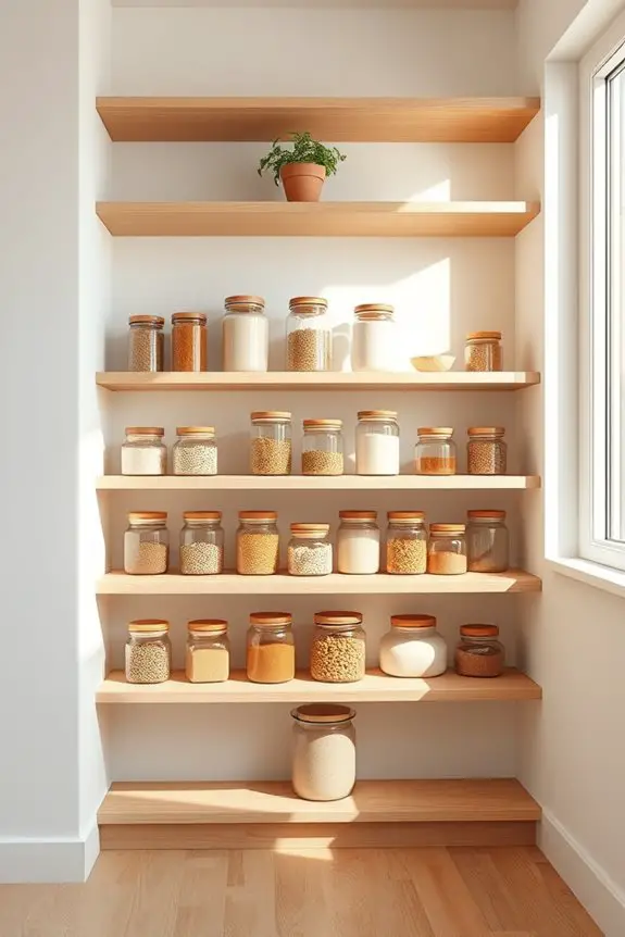 stylish minimalist shelf design