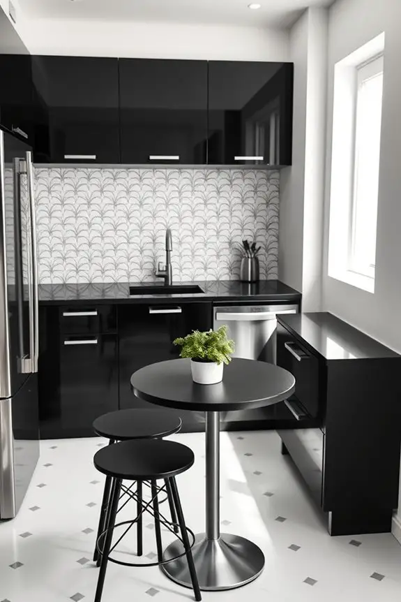 stylish monochrome tile designs