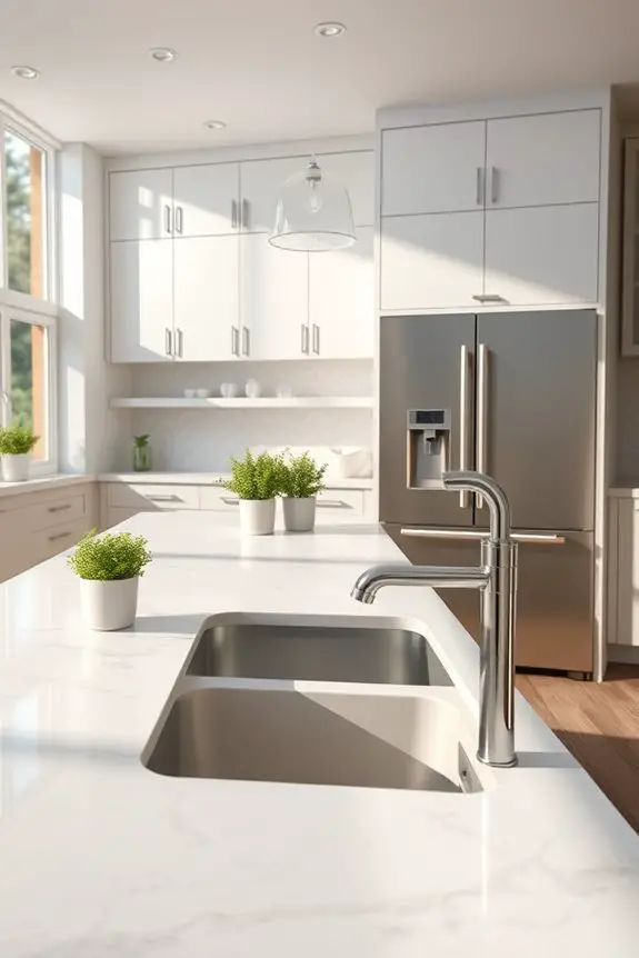 stylish mosaic and glass