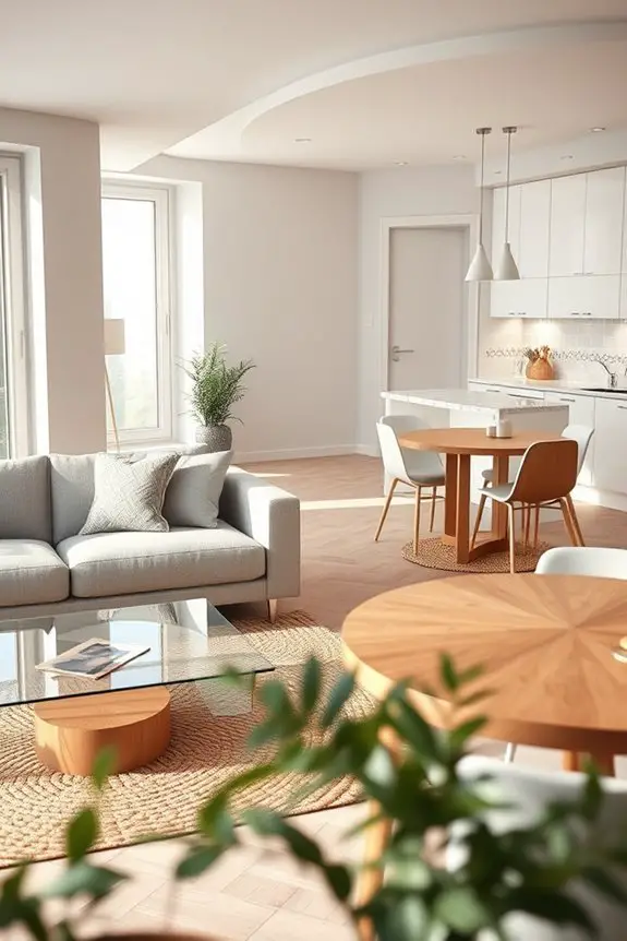 stylish multifunctional apartment design