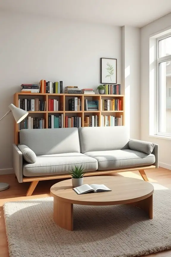 stylish multifunctional futon design