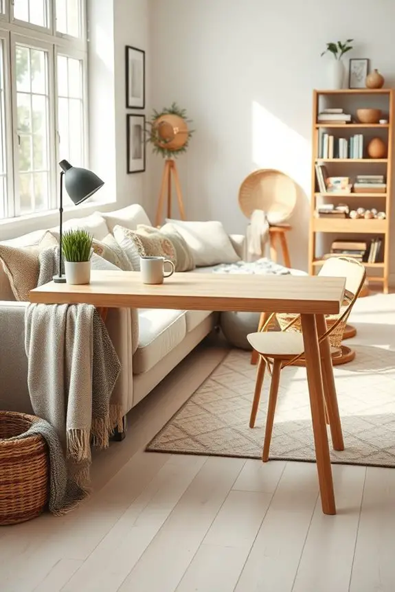 stylish multifunctional workspace design