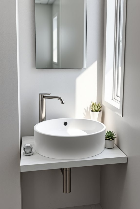 stylish narrow sink solutions