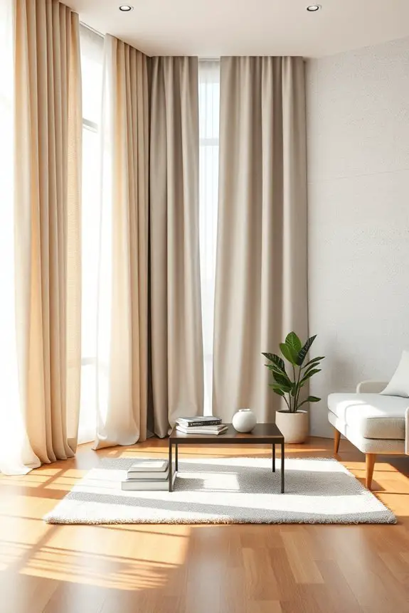 stylish noise reducing curtains