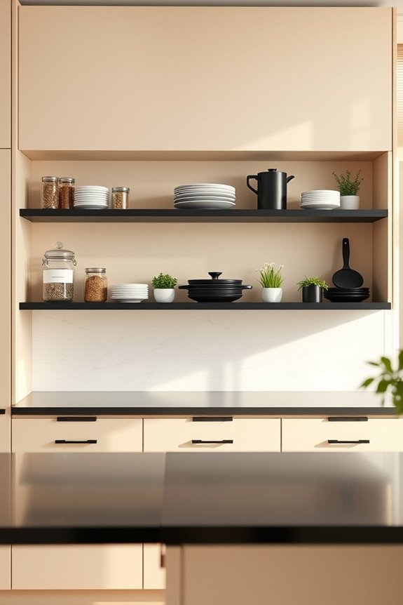 stylish open shelving ideas