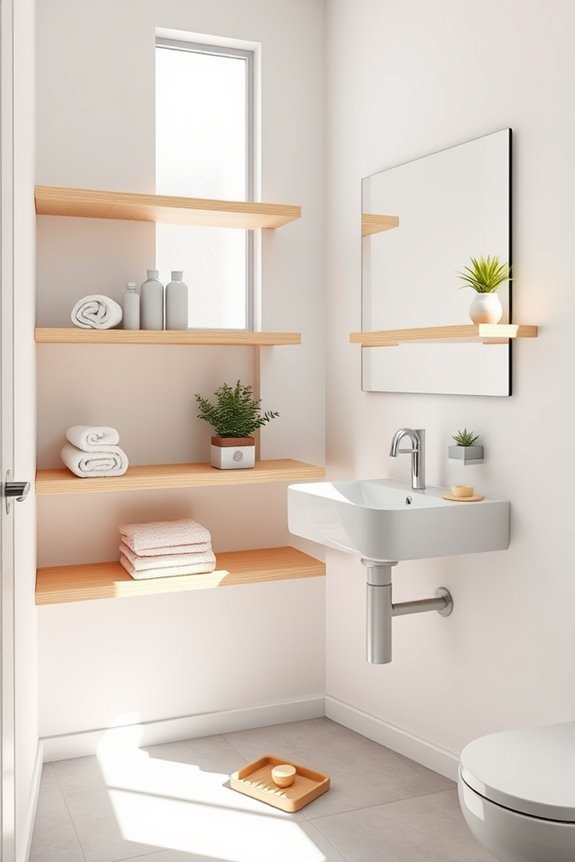 stylish open shelving solutions