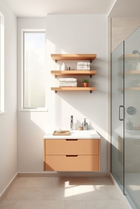 stylish open shelving solutions