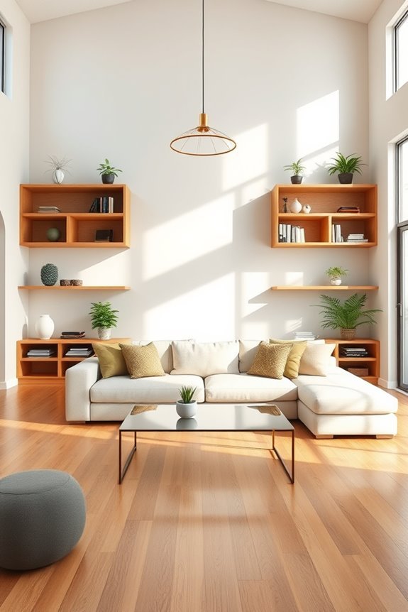 stylish open shelving solutions