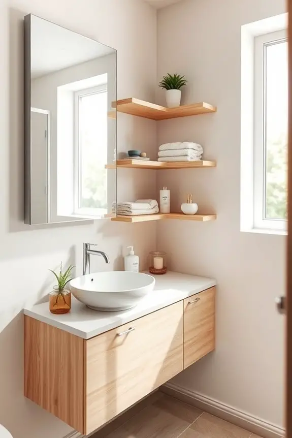 stylish open shelving solutions