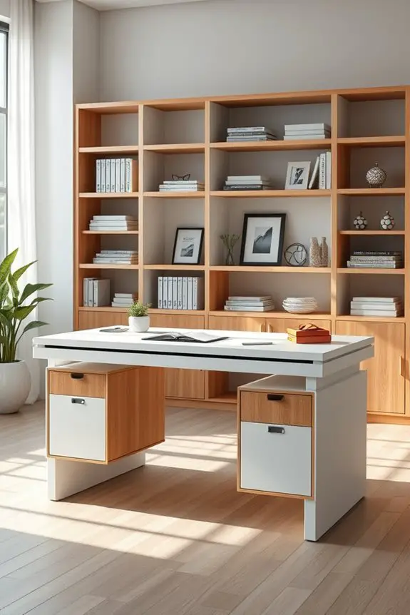 stylish organized workspace solution