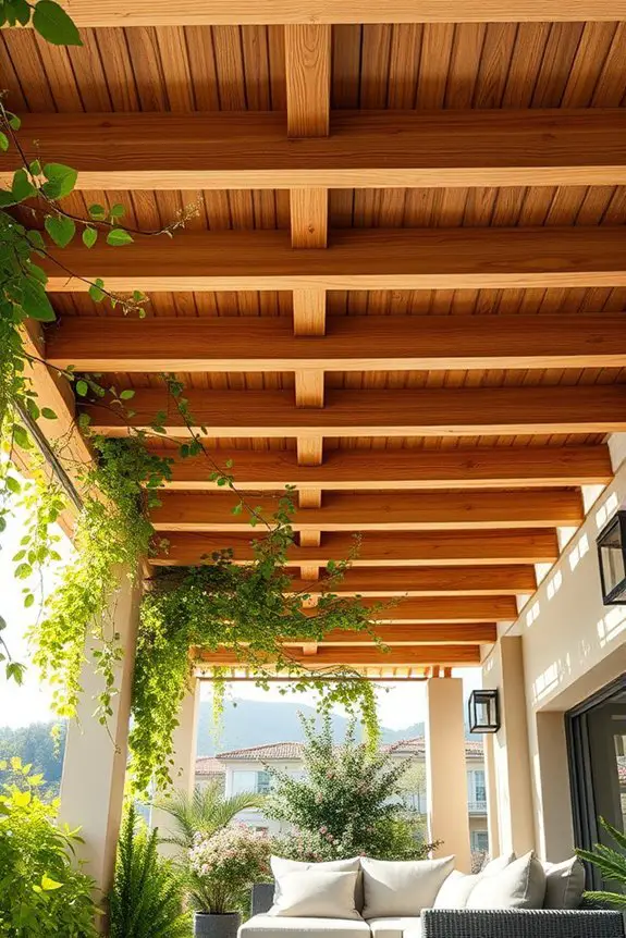 stylish outdoor balcony retreat