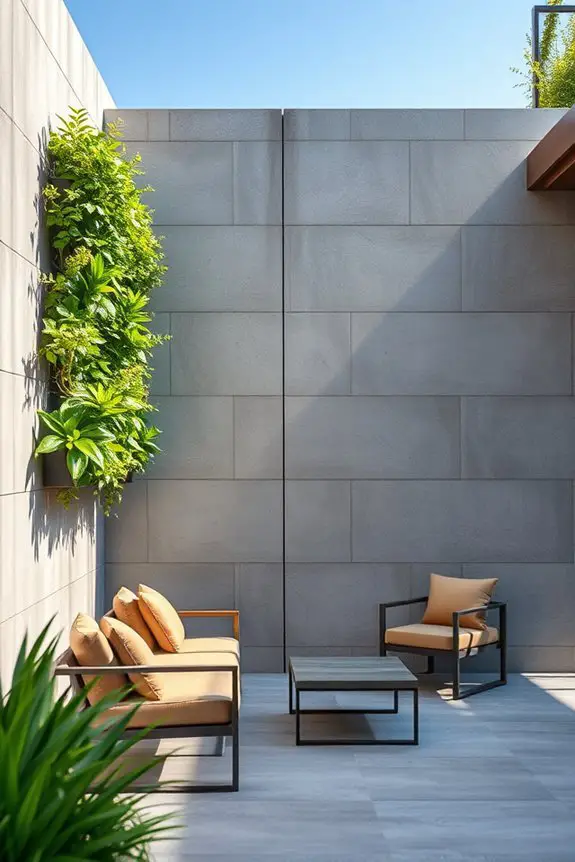 stylish outdoor concrete designs