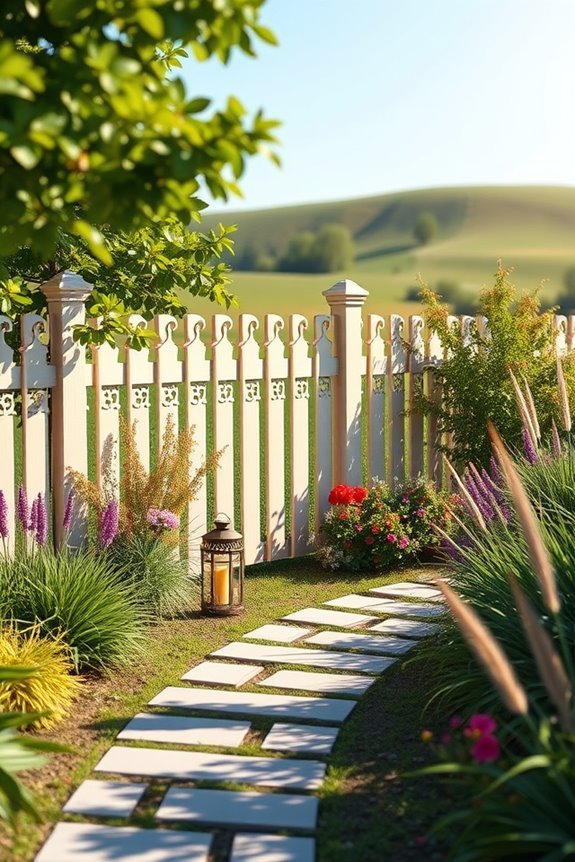 stylish outdoor fencing options