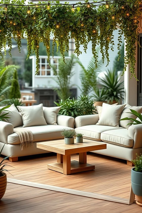 stylish outdoor lounging options