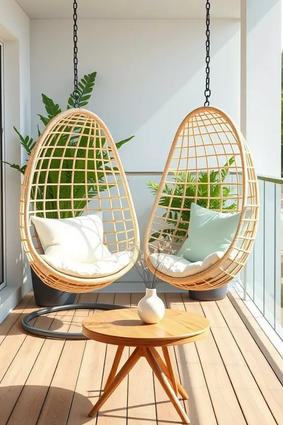 stylish outdoor relaxation chairs