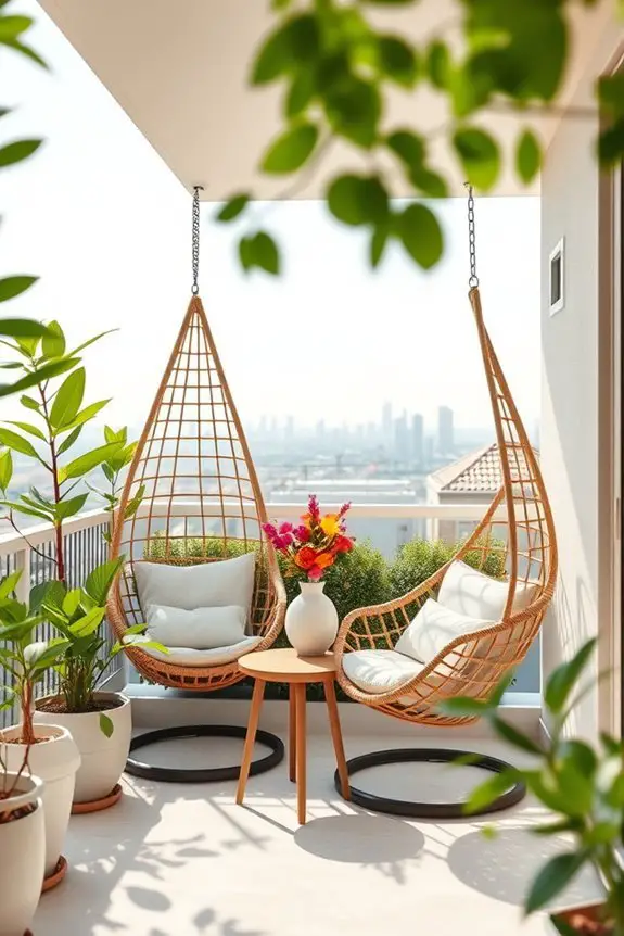 stylish outdoor relaxation chairs