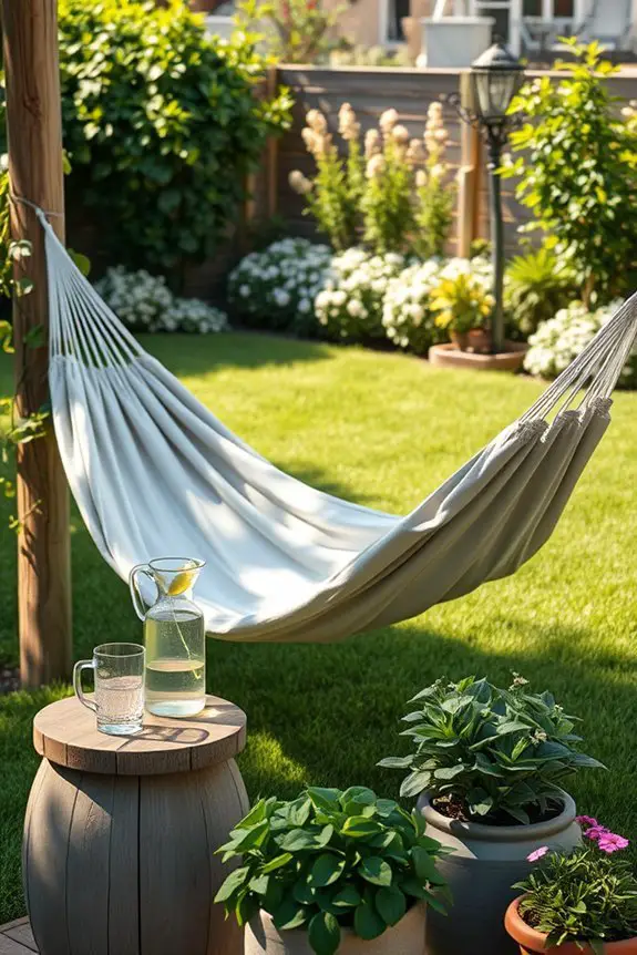 stylish outdoor relaxation solution