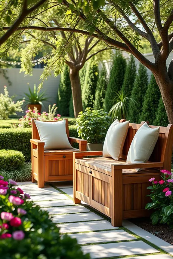 stylish outdoor storage solutions