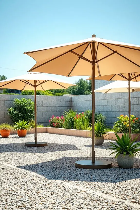 stylish outdoor umbrella options