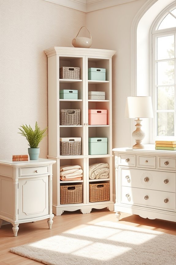 stylish pastel storage solutions