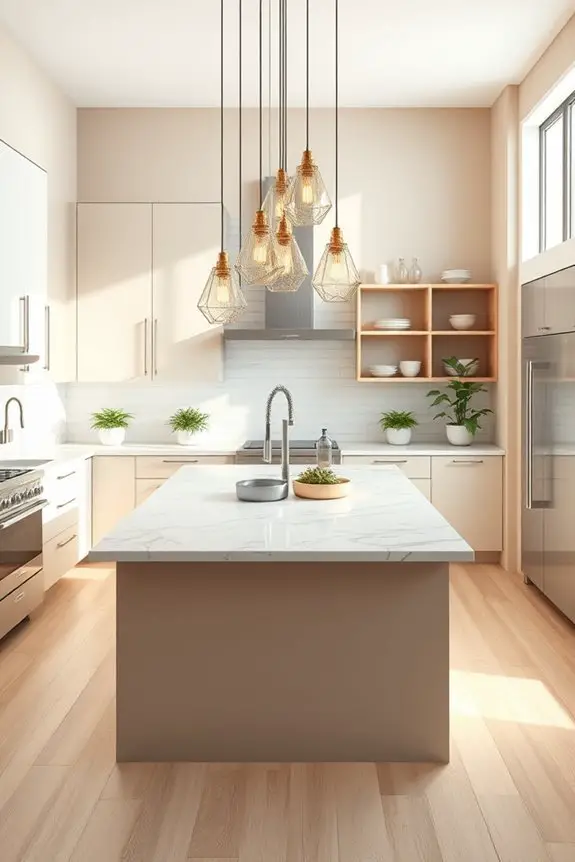 stylish pendant lighting features