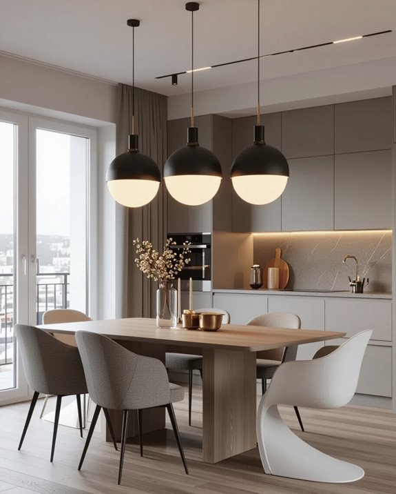 stylish pendant lighting focal