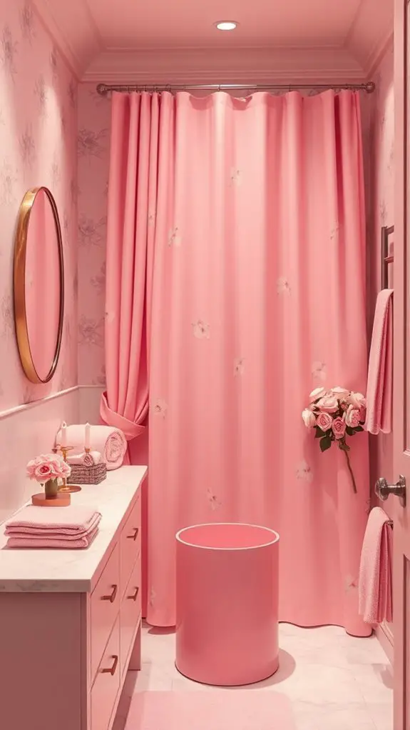 stylish pink sustainable bins