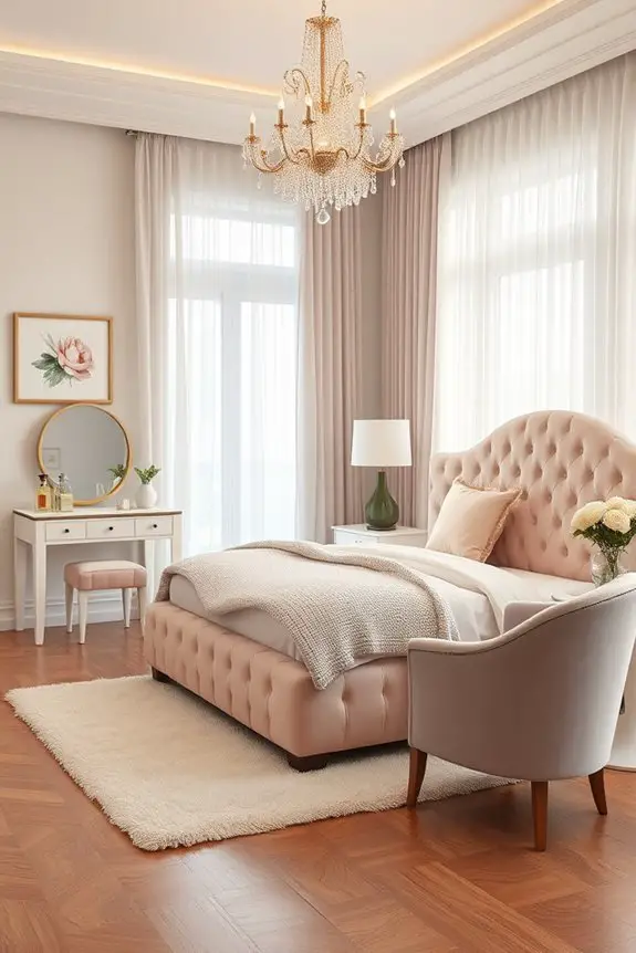 stylish retreat for relaxation