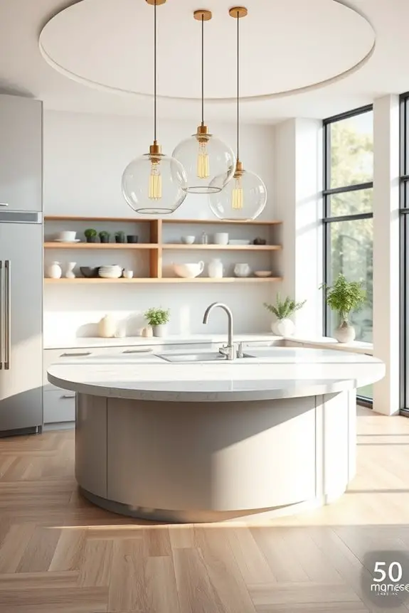 stylish round pendant lighting