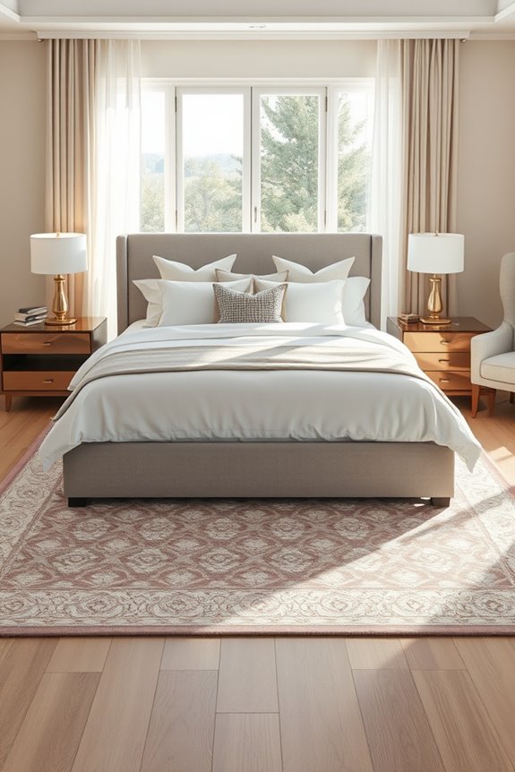 stylish rugs enhance comfort