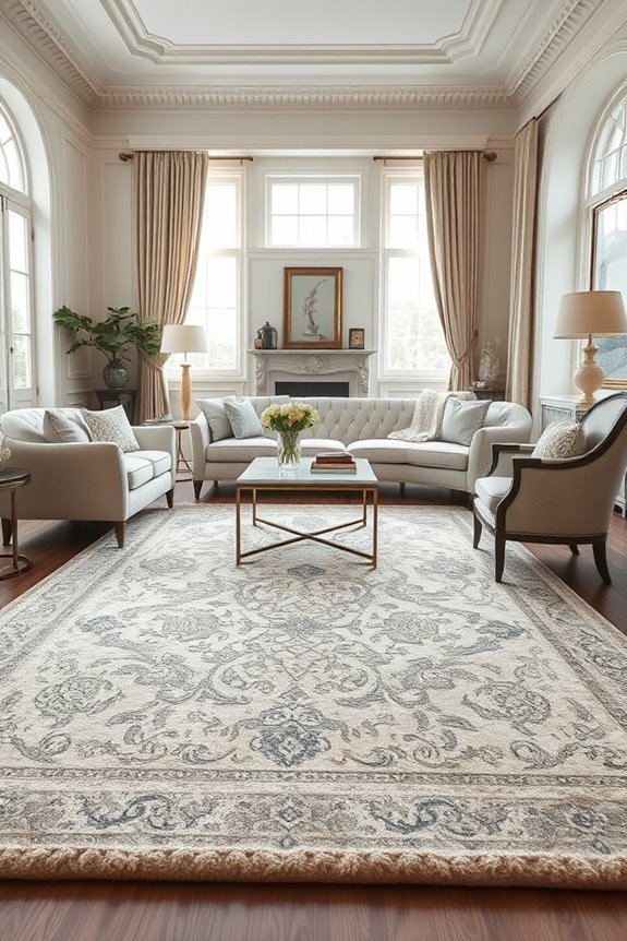 stylish rugs enhance decor