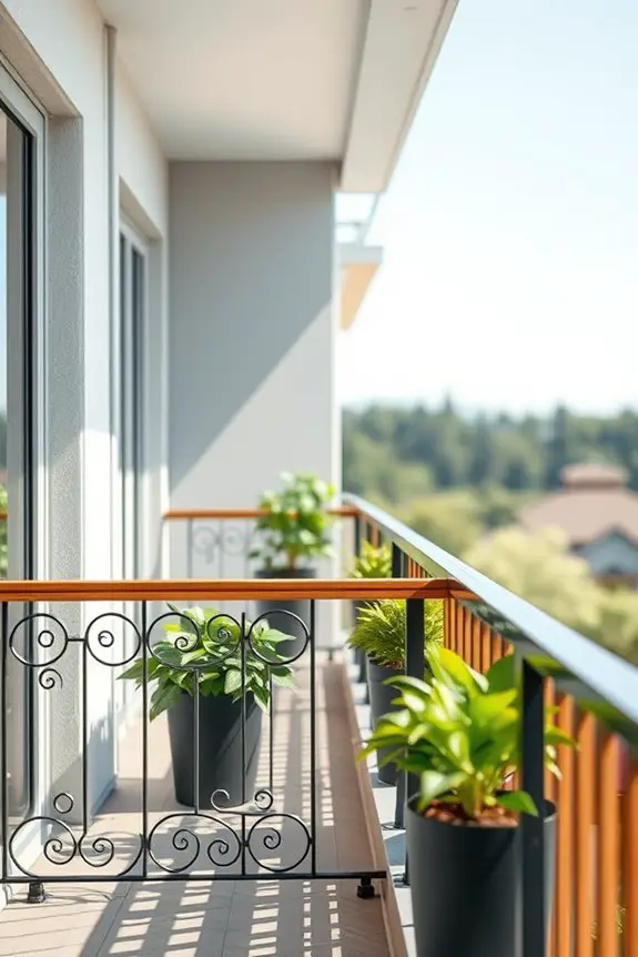 stylish safe balcony railings